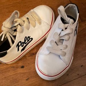 Toddler sz 9 Ralph Lauren Polo sneaker